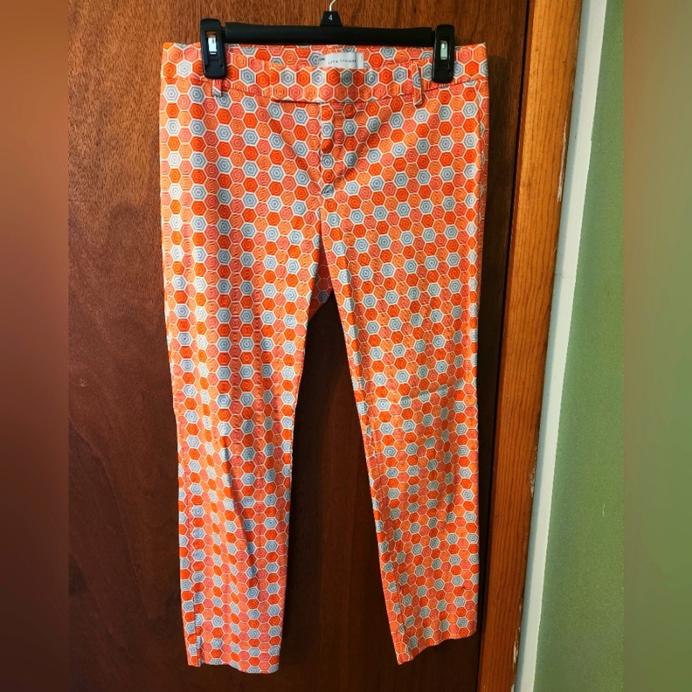 GAP colorful cropped slim pants.